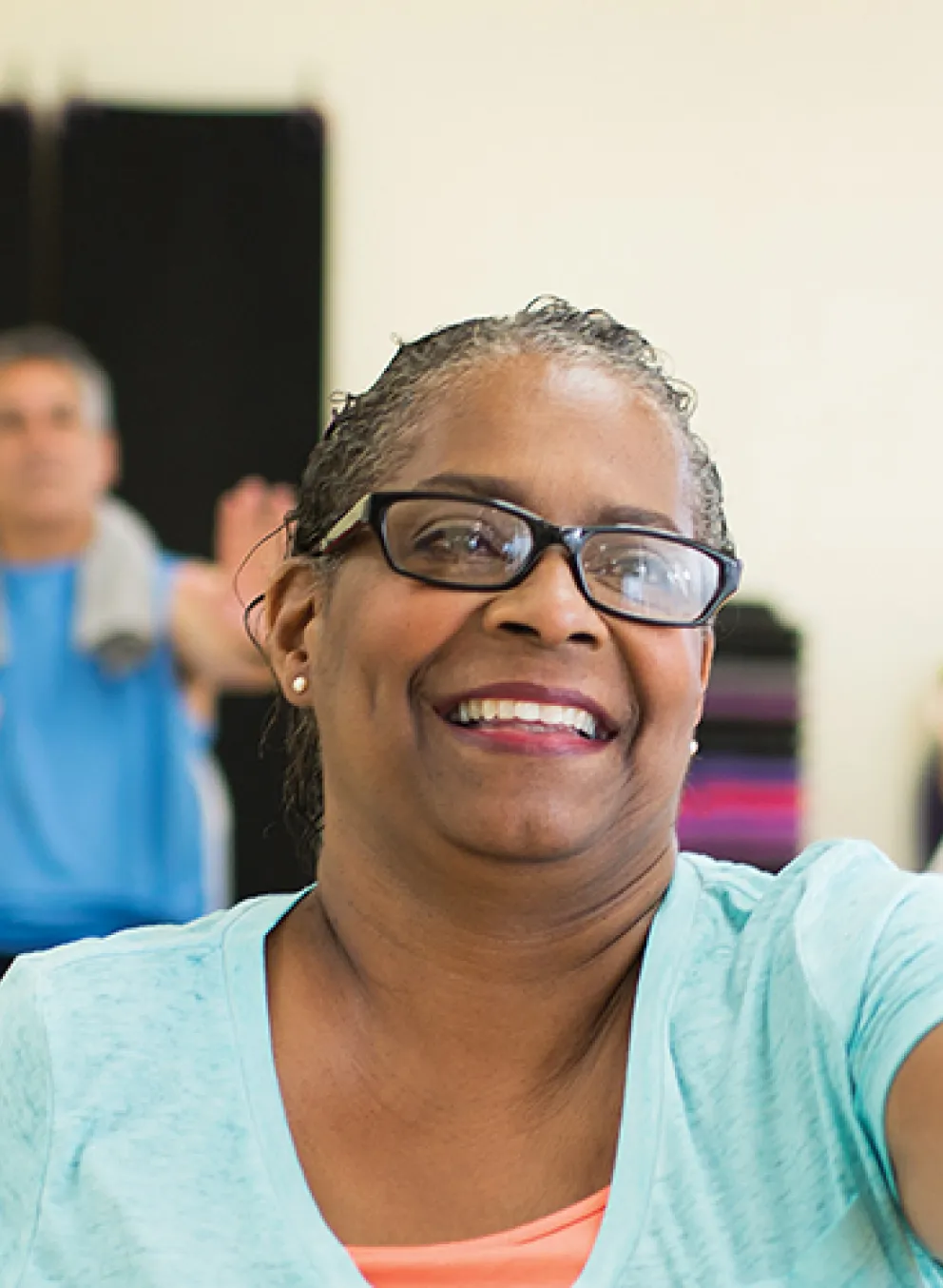 low impact group workout for active older adults