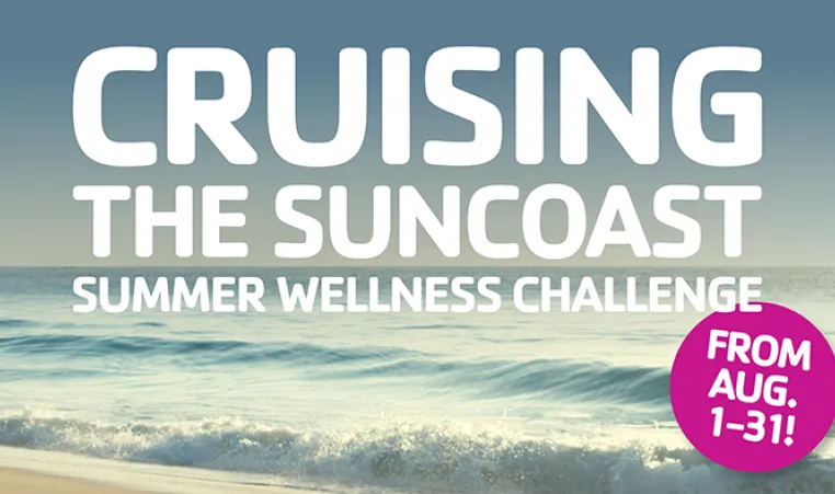 Cruising the YMCA of the Suncoast Wellness Challenge August 2018