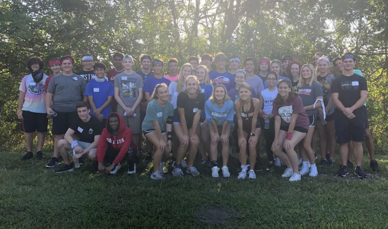 This year’s class had the opportunity to bond together in an orientation retreat before the program got underway this month. 