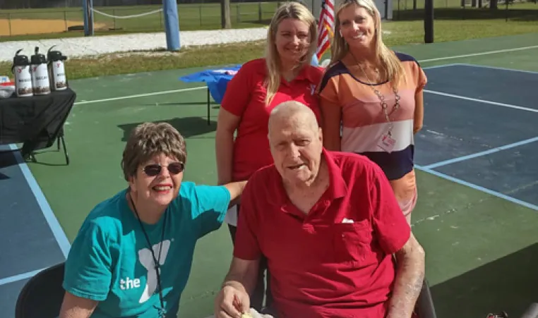Veteran Thomas Rexford celebrating 102nd birthday at Hernando County YMCA
