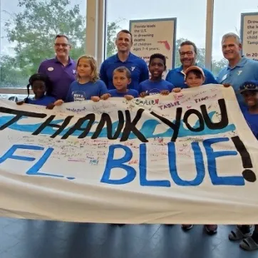 YMCA thanks Florida Blue for SAW Grant