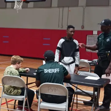 Pinellas County Sherriff’s Office at the Boys’ Mentoring Program